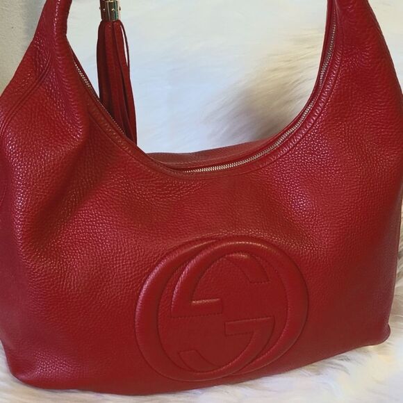 💯 Authentic  Gucci Soho Shoulder Bag 🍀 - Picture 7 of 16